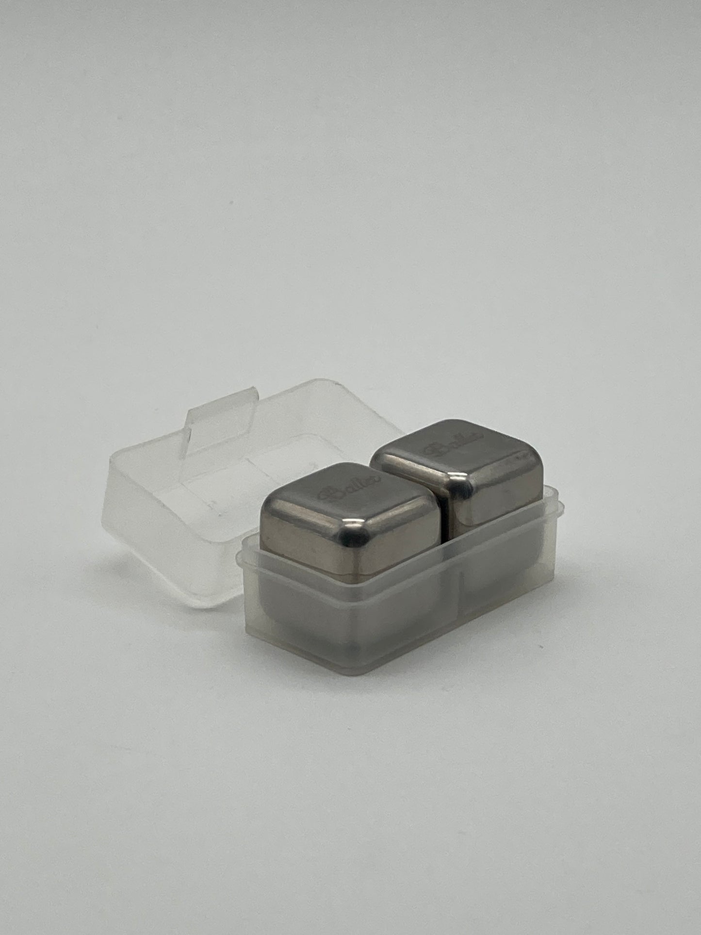 Ballet 2 Pack Stainless Steel Whiskey Ice Cubes