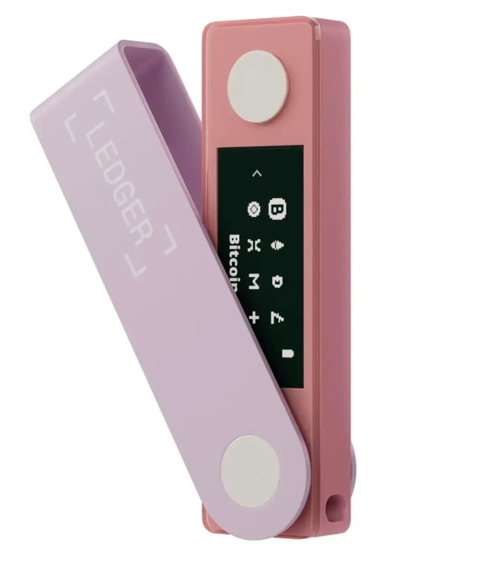 Ledger Nano X Hardware Wallet Purple - Orange - Black