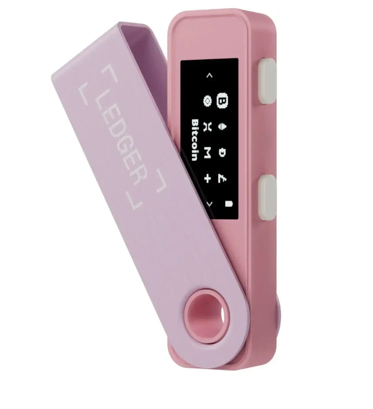 Ledger Nano S Plus Hardware Wallet - Black - Orange - Blue - White - Ice