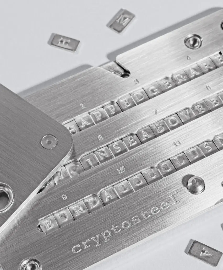 Cryptosteel Recovery Seed Backup Cassette