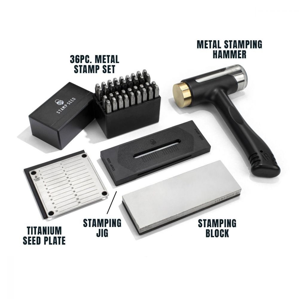 Stamp Seed Titanium Seed Phrase Stamping Kit