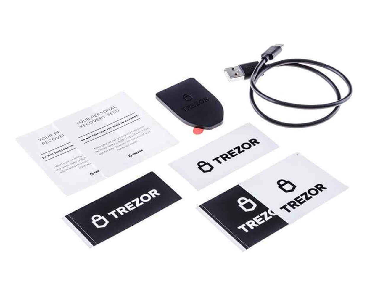 Trezor Model T Family Pack of 4 Hardware Wallets_3