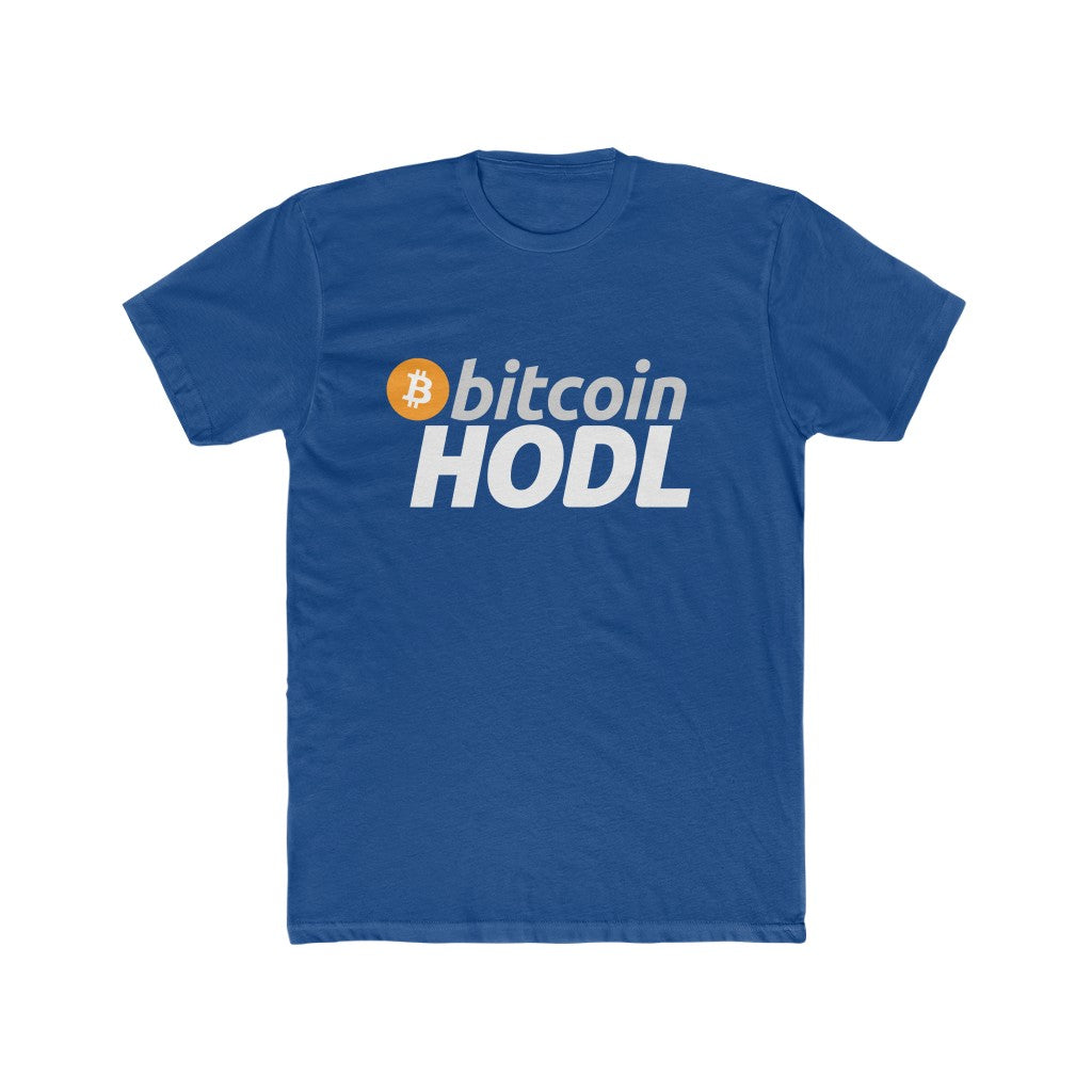 Bitcoin HODL Crew T-Shirtsolidroyal