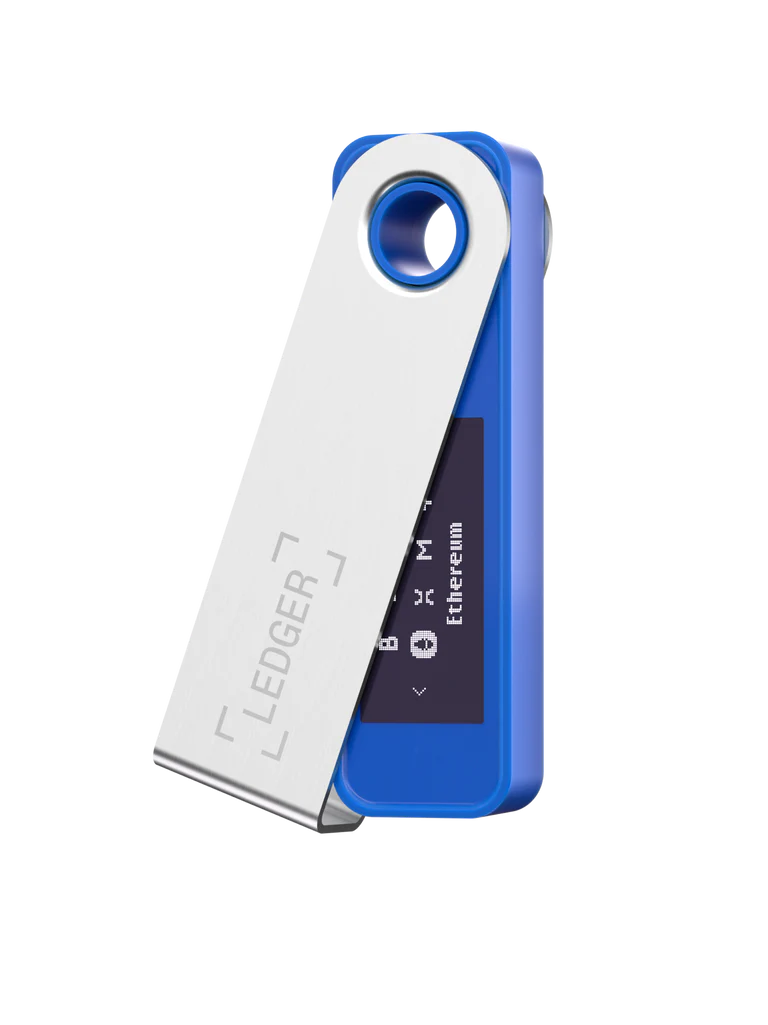 Ledger Nano S Plus Hardware Wallet - Black - Orange - Blue - White - Ice