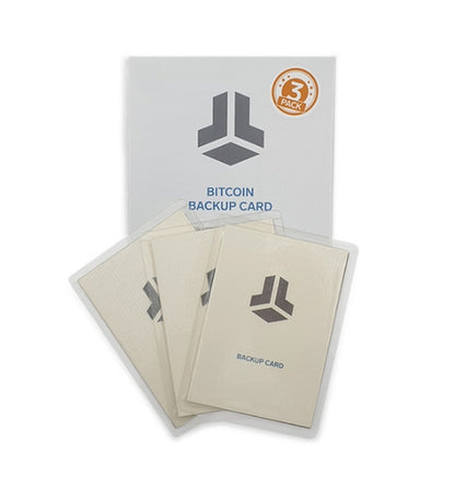 BitBox Bitcoin Backup Card 3 Pack
