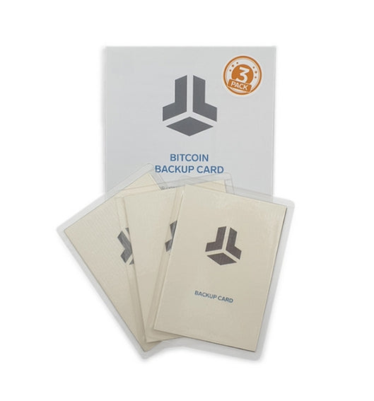 BitBox Bitcoin Backup Card 3 Pack