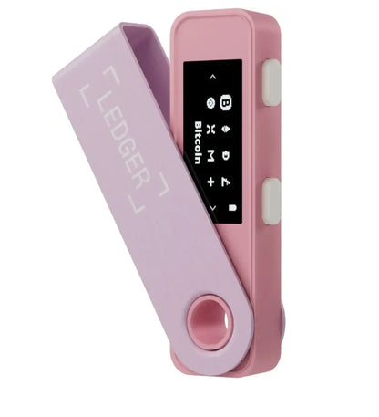 Ledger Nano S Plus Hardware Wallet - Black - Orange - Blue - White - Ice