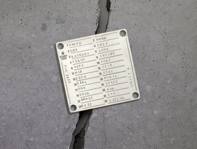 Stamp Seed Titanium Seed Plate