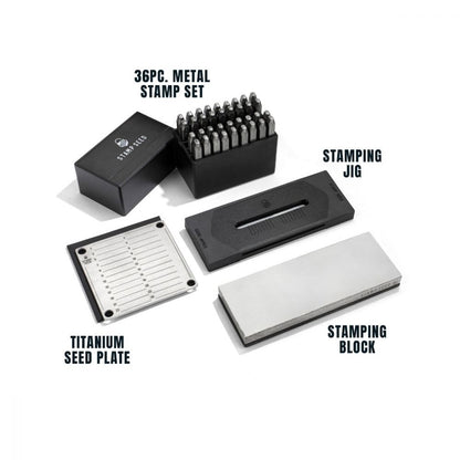 Stamp Seed Titanium Seed Phrase Stamping Kit