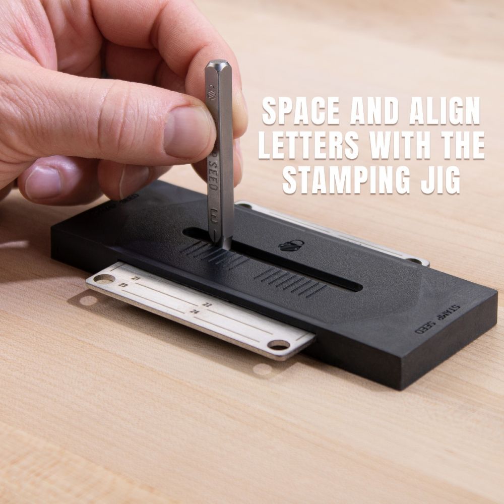 Stamp Seed Titanium Seed Phrase Stamping Kit