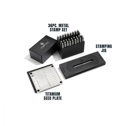 Stamp Seed Titanium Seed Phrase Stamping Kit