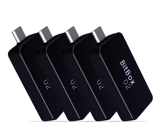 Bitbox 02 (Multi Edition) Family Pack of 4 Hardware Wallets