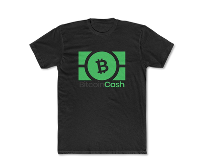 Bitcoin Cash T-shirtblack