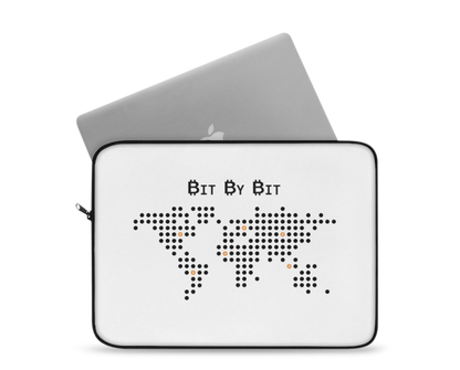Bitcoin World Domination Laptop Sleeve2