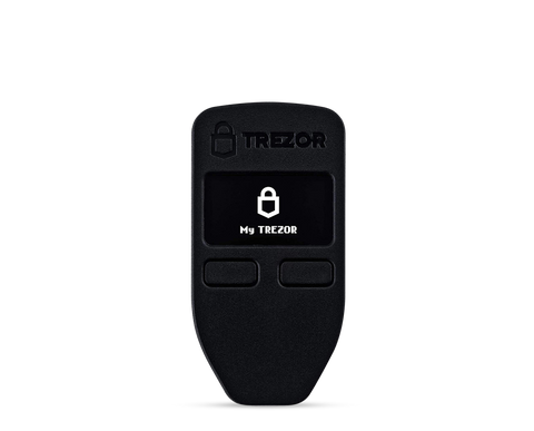 Trezor One Hardware Wallet.1